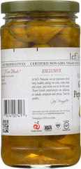 JEFF'S NATURALS: Whole Golden Greek Peperoncini, 12 oz