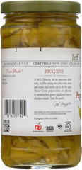 JEFF'S NATURALS: Sliced Golden Greek Peperoncini, 12 oz
