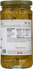 JEFF'S NATURALS: Sliced Golden Greek Peperoncini, 12 oz