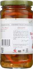 JEFF'S NATURALS: Sliced Hot Cherry Peppers, 12 oz
