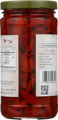 JEFF'S NATURALS: Roasted Bell Pepper Strips, 12 oz
