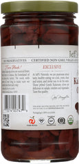 JEFF'S NATURALS: Organic Pitted Sliced Greek Kalamata Olives, 7 oz