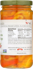 JEFFS NATURALS: Sunshine Mix Mild Banana Pepper Rings, 12 fl oz