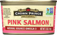 CROWN PRINCE: Natural Alaskan Pink Salmon, 7.5 oz