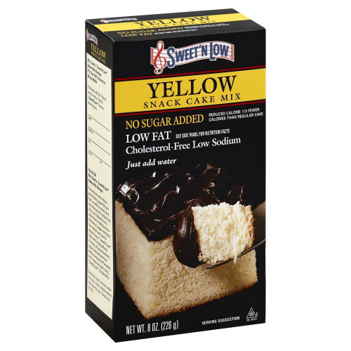 SWEET N LOW: Yellow Snack Cake, 8 oz