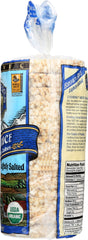 LUNDBERG: Organic Brown Rice Cakes Lightly Salted, 8.5 oz