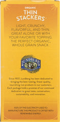 LUNDBERG: Thin Stacker Brown Rice, 5.9 oz