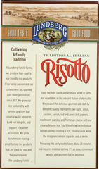 LUNDBERG: Risotto Garlic Primavera, 5.5 Oz