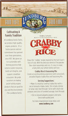 LUNDBERG: Mix Rice Crabby, 6 oz