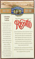 LUNDBERG: Organic Risotto Alfredo, 5.5 Oz