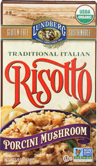 LUNDBERG: Organic Risotto Porcini Mushroom, 5.9 Oz