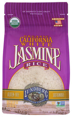 LUNDBERG: Organic California White Jasmine Rice, 2 lb