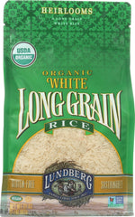 LUNDBERG FAMILY FARMS: Organic White Long Grain Rice, 32 oz