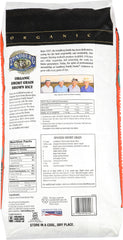 LUNDBERG: Organic Short Grain Brown Rice, 25 lb