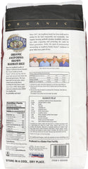 LUNDBERG: Brown Basmati California Organic, 25 lb