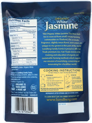 LUNDBERG: White Jasmine Thai  Hom Mali Rice, 8 oz