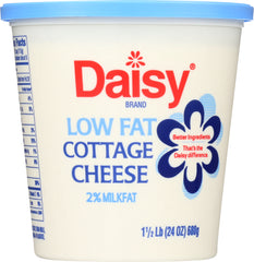 DAISY: Low Fat Cottage Cheese 2% Milkfat, 24 oz