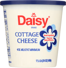 DAISY: Cottage Cheese 4% Milkfat, 24 oz
