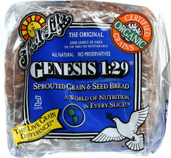 FOOD FOR LIFE: Organic Genesis 1:29 Sprouted Whole Grain and Seed Bread, 24 oz