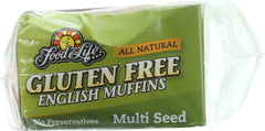FOOD FOR LIFE: Gluten Free Multi Seed English Muffins, 18 oz