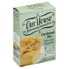 OUR HOUSE: Mix Corn Bread Gluten Free, 16 oz