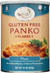 JEFF NATHAN CREATION: Crumbs Panko Gluten Free, 15 oz