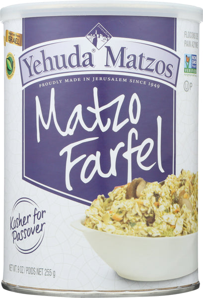 YEHUDA MATZOS: Matzo Farfel Canister, 9 oz