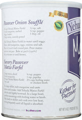 YEHUDA MATZOS: Matzo Farfel Canister, 9 oz