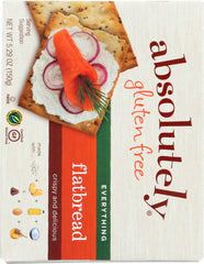 ABSOLUTELY GLUTEN FREE: Flatbread Everything, 5.29 oz