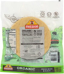 MONTERREY: Flour Corn Tortilla Organic, 14.1 oz
