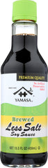 YAMASA: Less Salt Soy Sauce, 15.5 oz