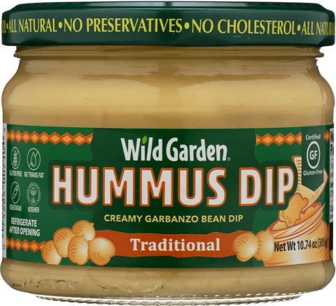 WILD GARDEN: Hummus Dip Traditional, 10.74 oz