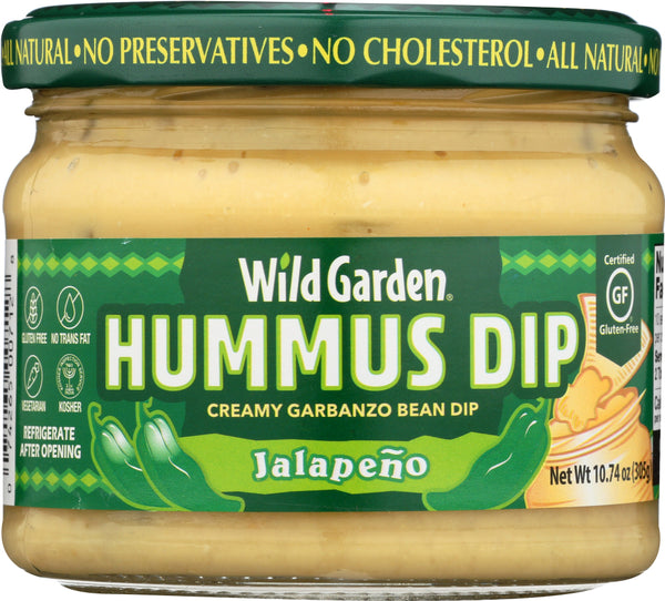 WILD GARDEN: Hummus Dip Jalapeno, 10.74 oz