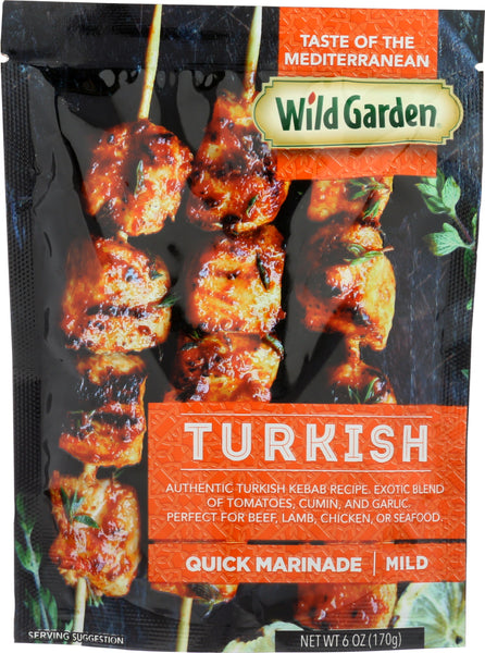 WILD GARDEN: Marinade Turkish, 6 oz