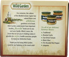 WILD GARDEN: Chip Pita Hummus Combo Traditional, 3.01 oz