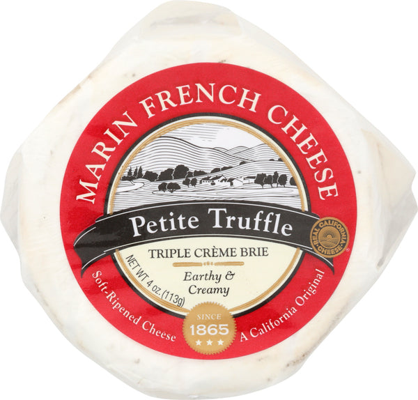 MARIN FRENCH: Petite Truffle Triple Crème Brie, 4 oz