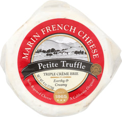 MARIN FRENCH: Petite Truffle Triple Crème Brie, 4 oz