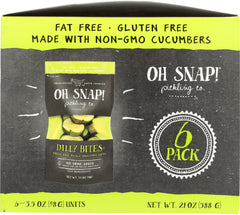 OH SNAP: Dilly Bites Pickle Multipack, 6 pk