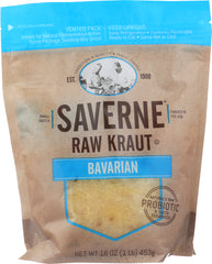 SAVERNE: Kraut Raw Natural Bavarian, 16 oz