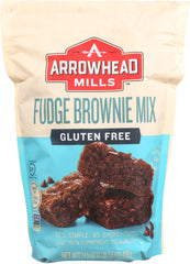 ARROWHEAD MILLS: Mix Brownie Organic, 17.5 oz