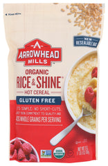 ARROWHEAD MILLS: Organic Gluten Free Rice and Shine Hot Cereal, 24 oz