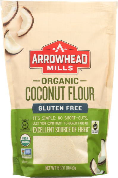 ARROWHEAD MILLS: Flour Coconut Organic, 16 oz