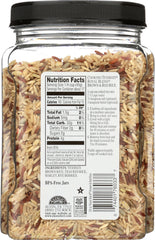 RICESELECT: Royal Blend Whole Grain Texmati Brown and Red Rice, 28 oz