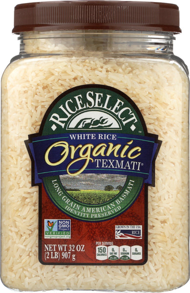 RICESELECT: Organic Texmati White Rice, 32 oz