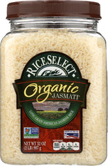 RICESELECT: Organic Jasmati White Rice, 32 oz