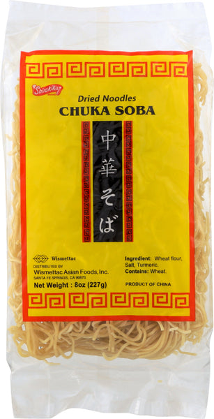SHIRAKIKU: Chuka Soba Dried Noodles, 8 oz