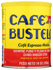 CAFE BUSTELO: Espresso Ground Coffee, 10 oz