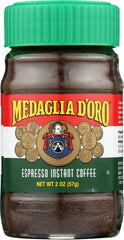 MEDAGLIA D'ORO: Espresso Instant Coffee, 2 oz