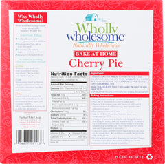 WHOLLY WHOLESOME: Bake at Home Cherry Pie, 26 oz