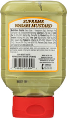 WOEBER: Mustard Supreme Wasabi, 10 oz